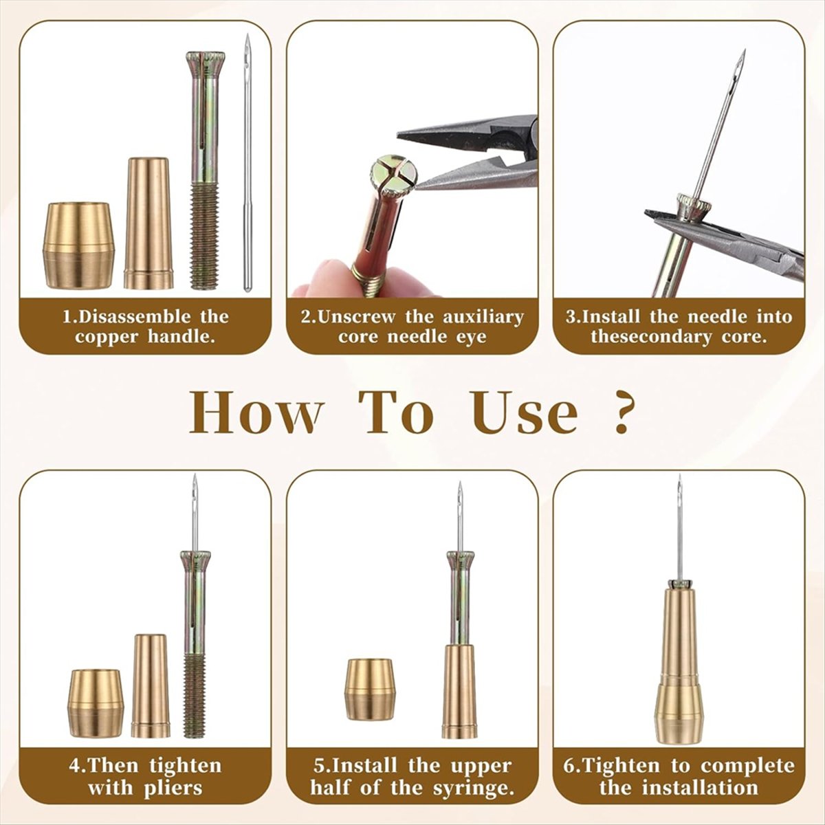 Kit de furador de costura de c - Sewing Repair avaliação e preço