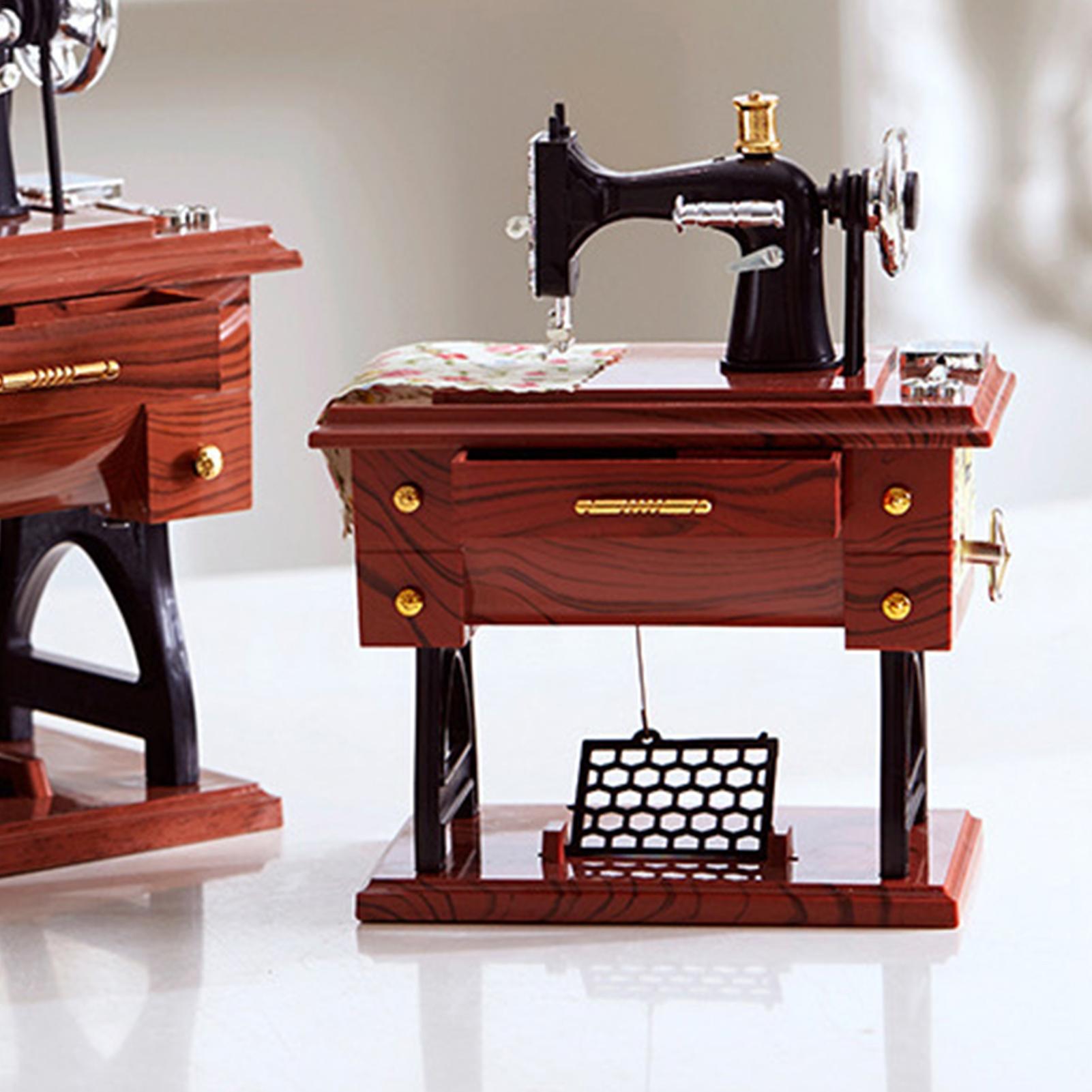Caixa de Música Mini Máquina d - Sewing Gathering avaliação e preço