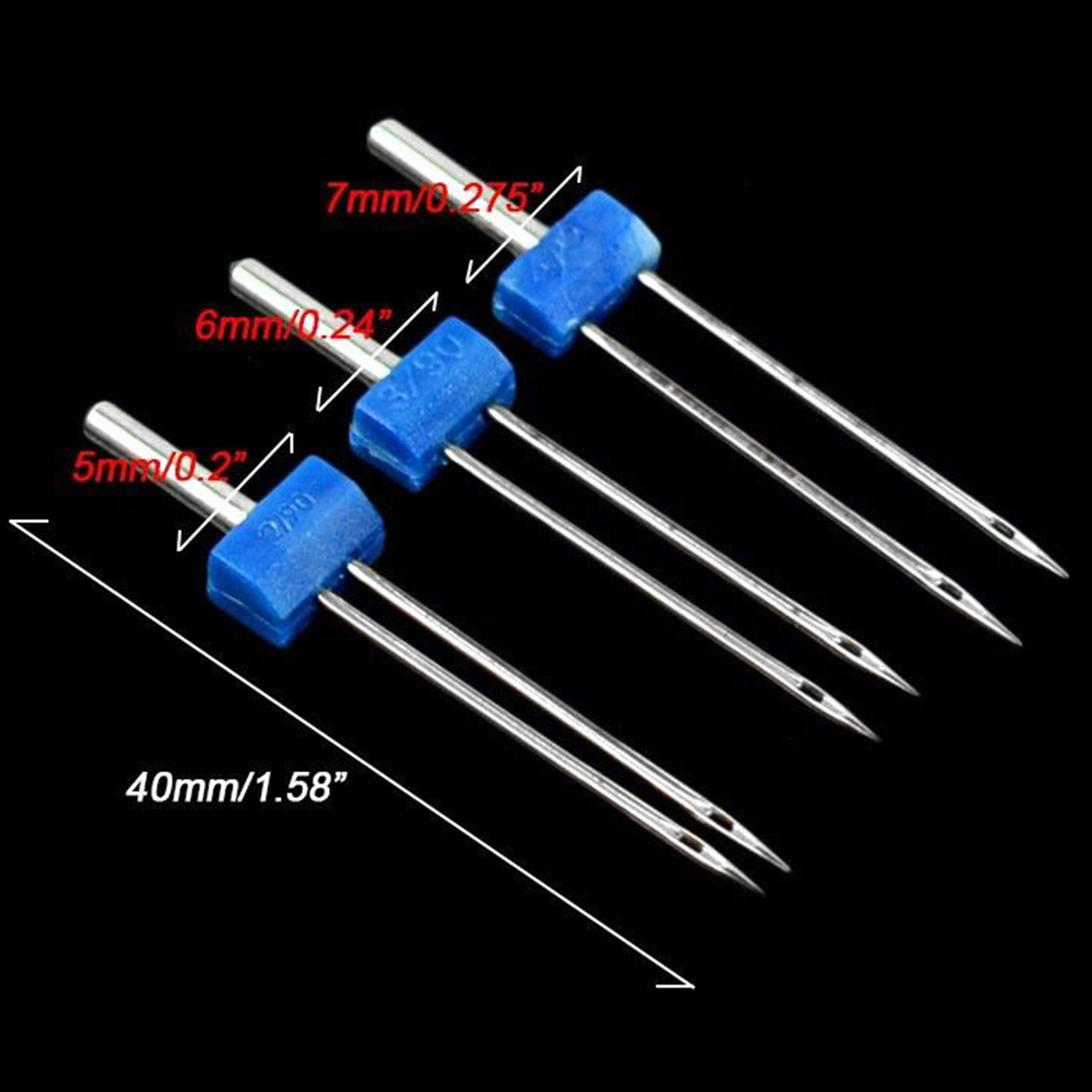 Conjunto de Agulhas Duplas 3 P - Twin Needle Stretch avaliação e preço