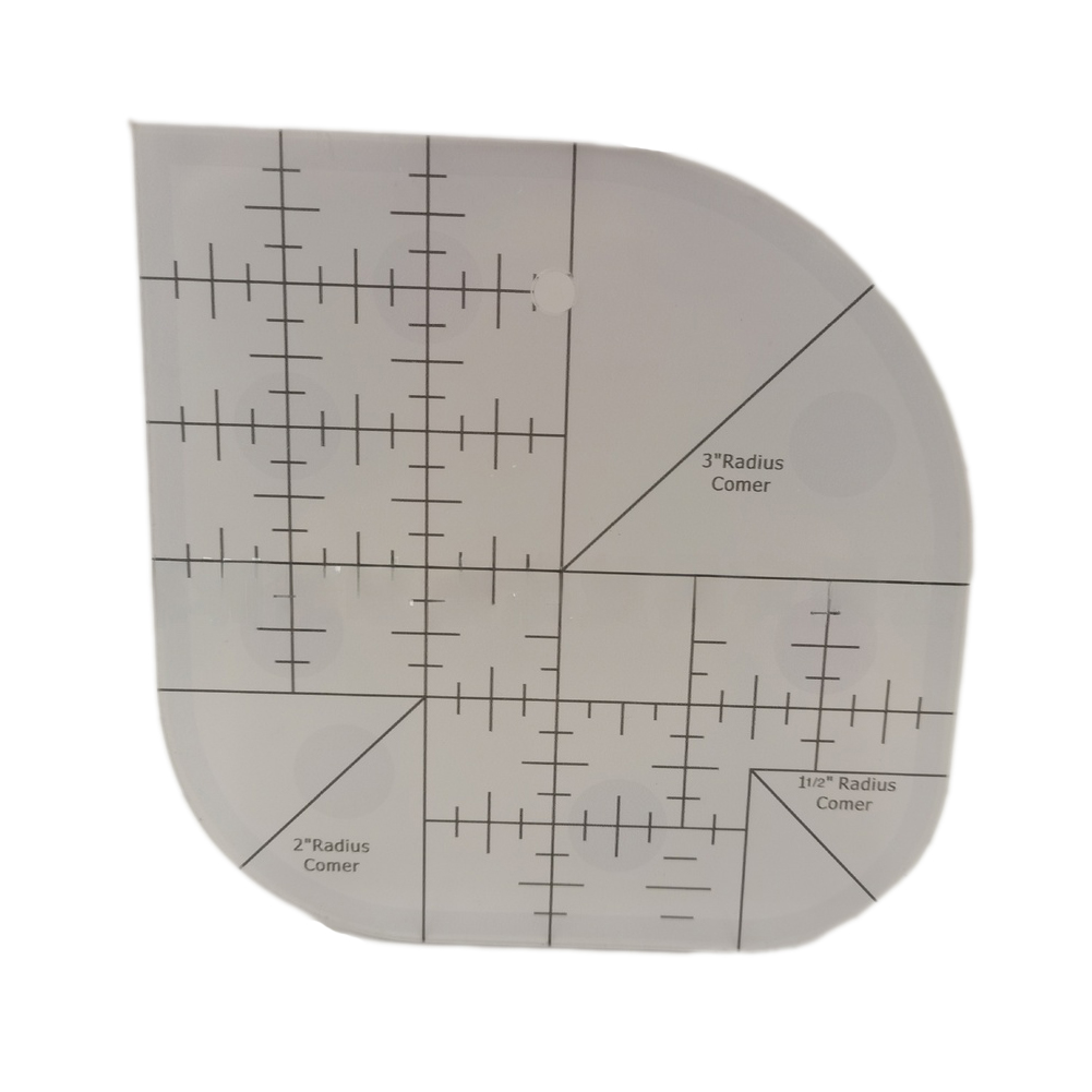 Régua de Quilting em Acrílico  - Quilting Ruler Square avaliação e preço
