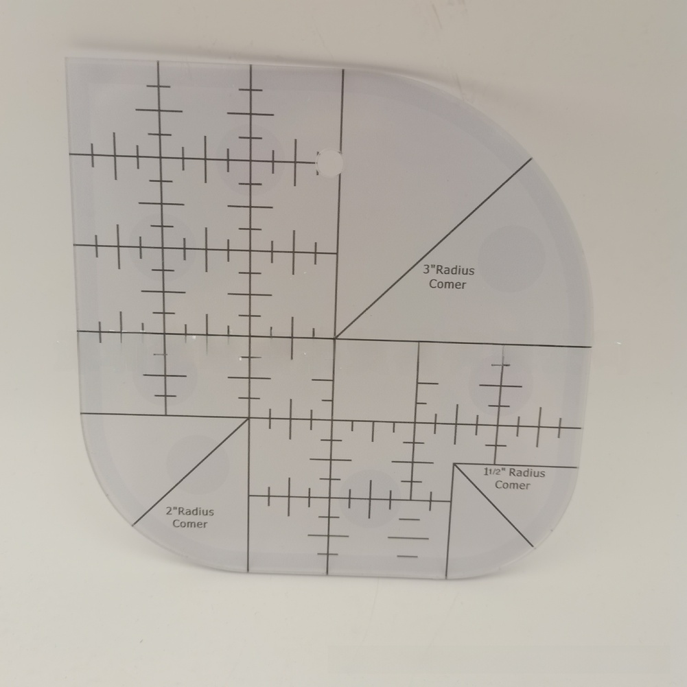 Régua de Quilting em Acrílico  - Quilting Ruler Square avaliação e preço