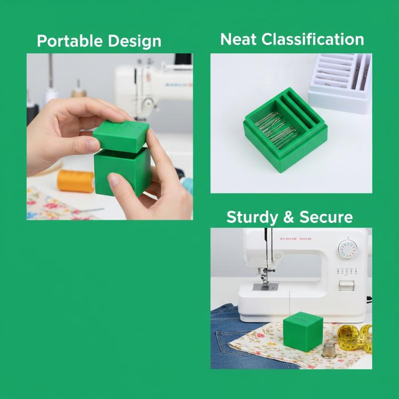 Estojo de Armazenamento Portát - Sewing Machine Needle avaliação e preço